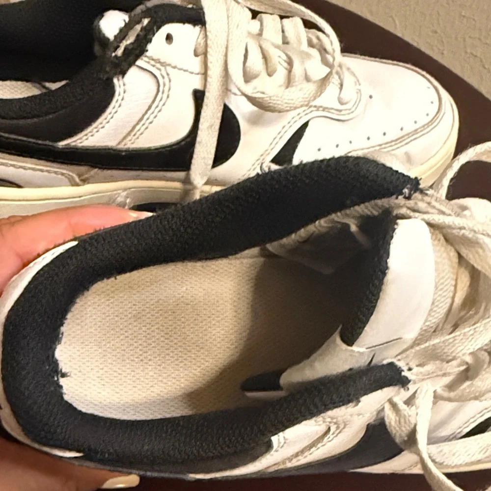 Nike Black and White Sneakers